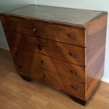 Commode art déco en noyer