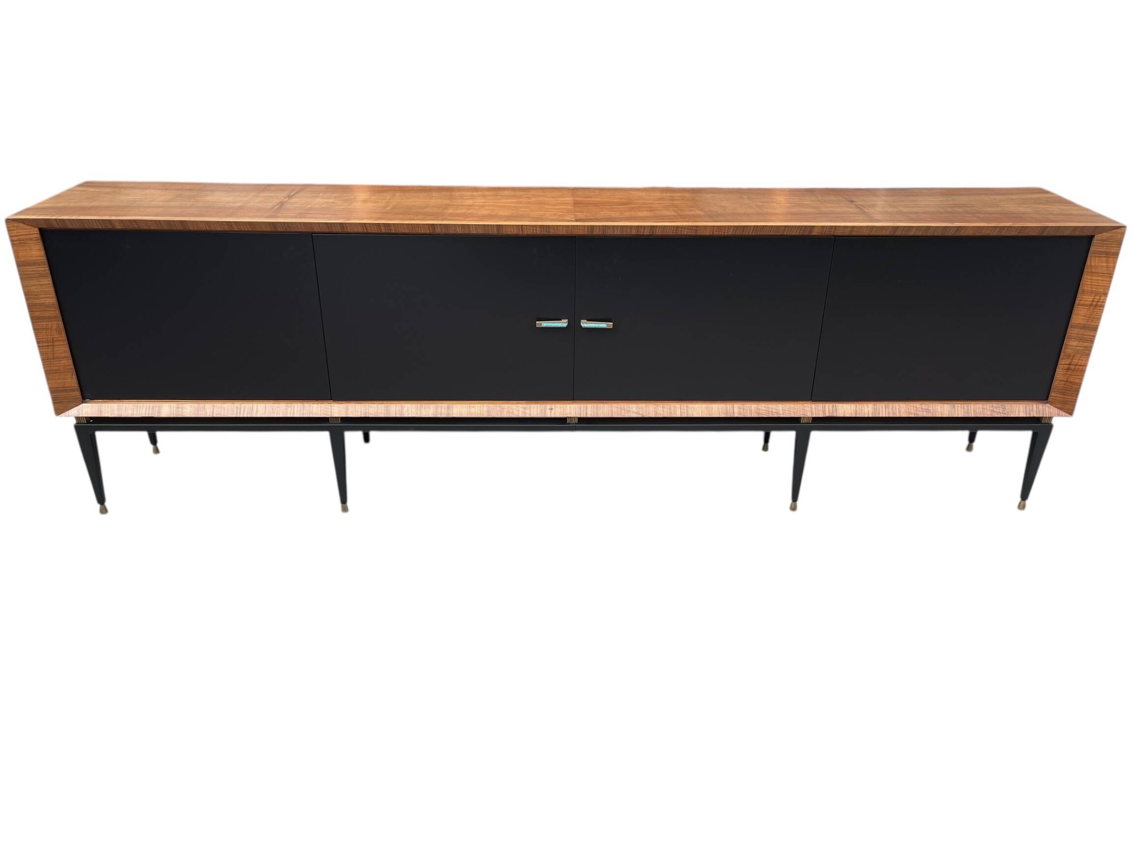 Buffet français, années 1950, noyer
