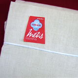 Drap metis lin/coton rabat point bourdon 240 x 320 cm