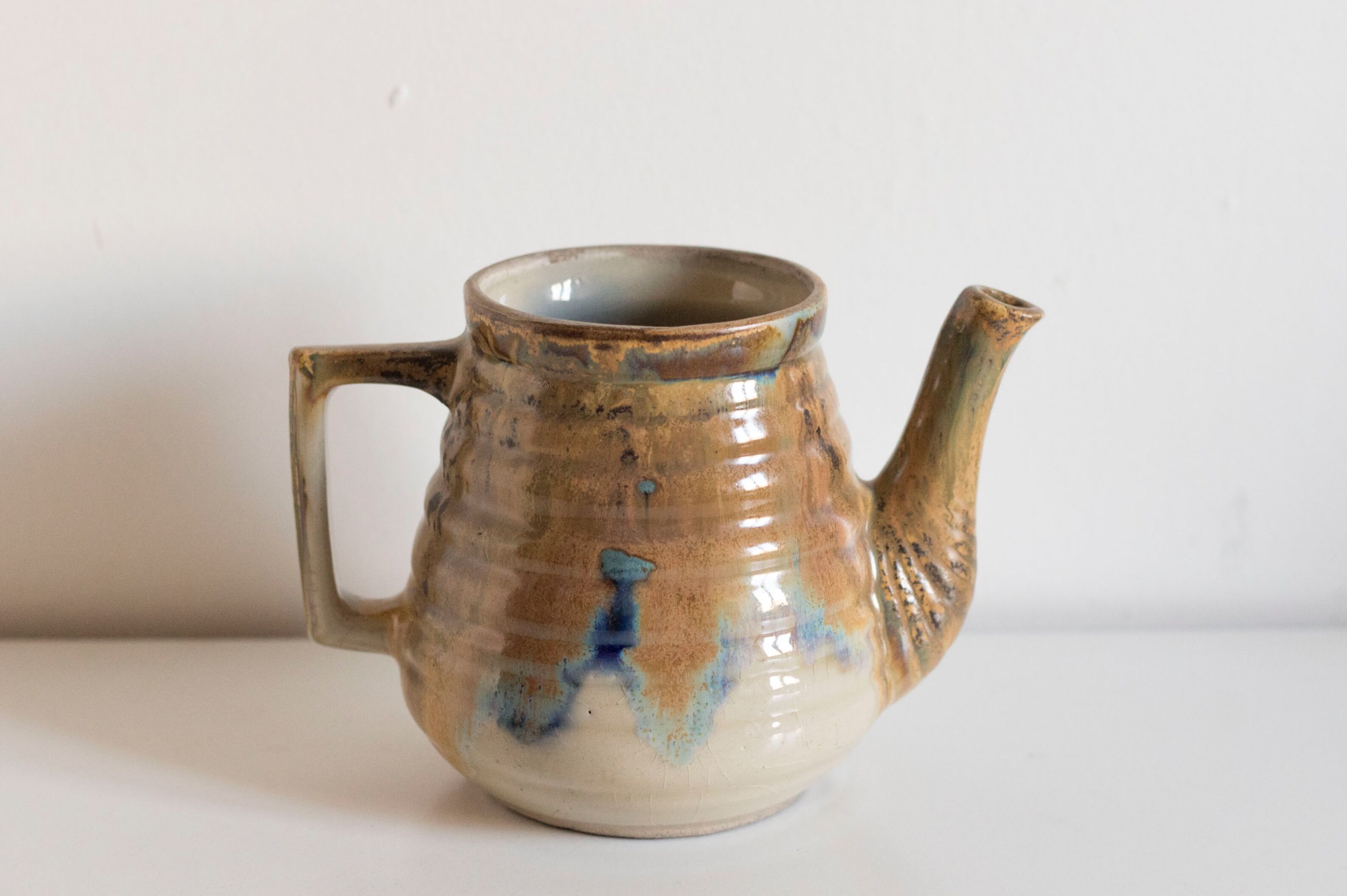 Vintage enamelled pitcher