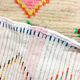 Wool rugs and colorful fabrics 145 x 91 cm