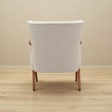 Cream armchair, Danish design, 1970s, production: Denmark