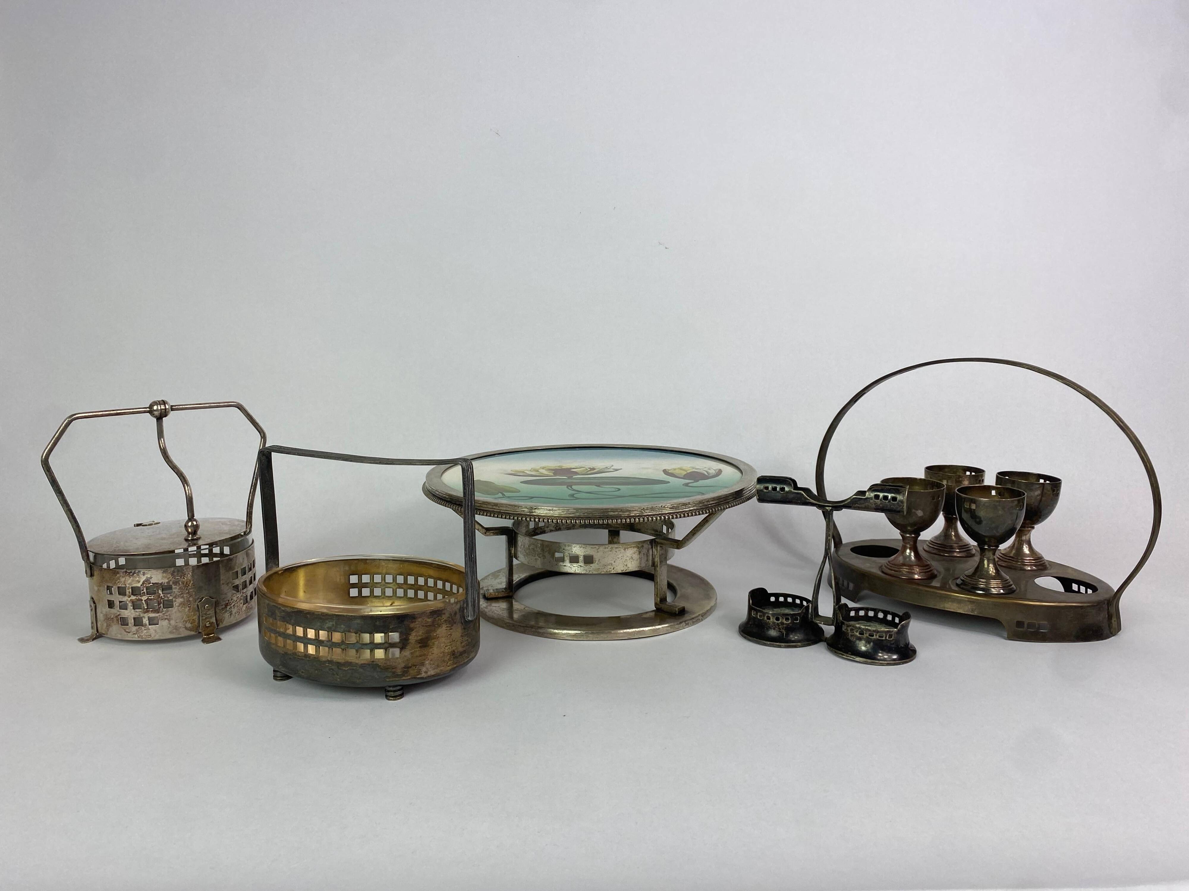 Egg cups Secession Hans Ofner/Josef Hoffmann