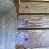 Set of 4 wooden chairs