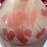 Vase with floral decoration, Gallé, early 20th century