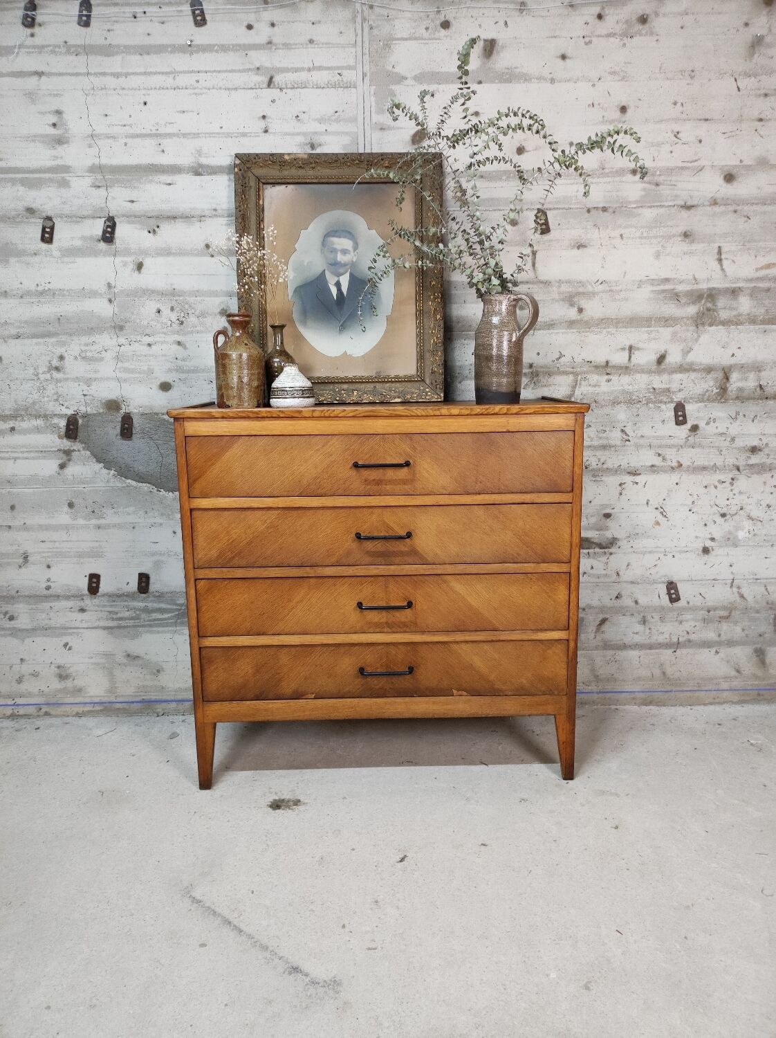 Commode vintage en bois