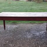 Country farm table in oak