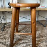Vintage pine stool