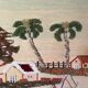 Vintage wall tapestry