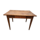 Solid wooden farm table with 1 drawer