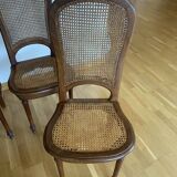 Chaises en acajou style empire
