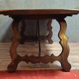 Large farmhouse table / solid wood dining table / 200cm