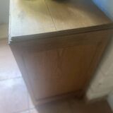 Old Art Deco period chest of drawers in oak
