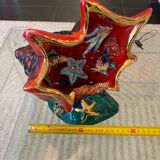Vintage Vallauris Night Light Lamp in the Shape of a Shell
