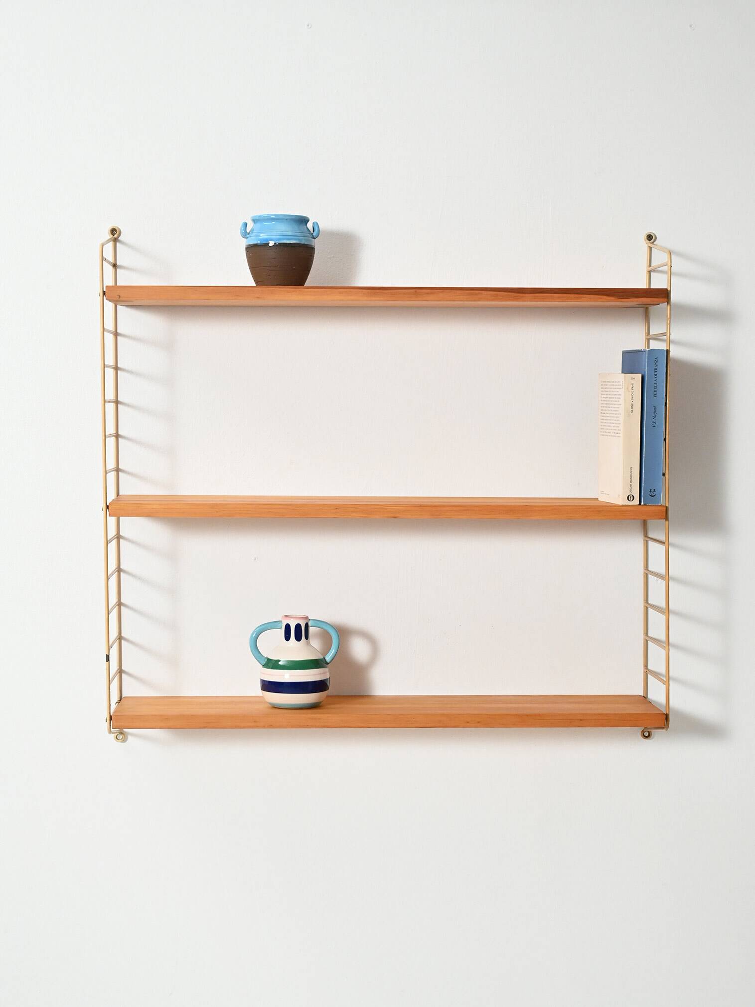 Scandinavian Hylla wall shelving system 1960s