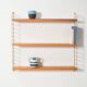 Scandinavian Hylla wall shelving system 1960s