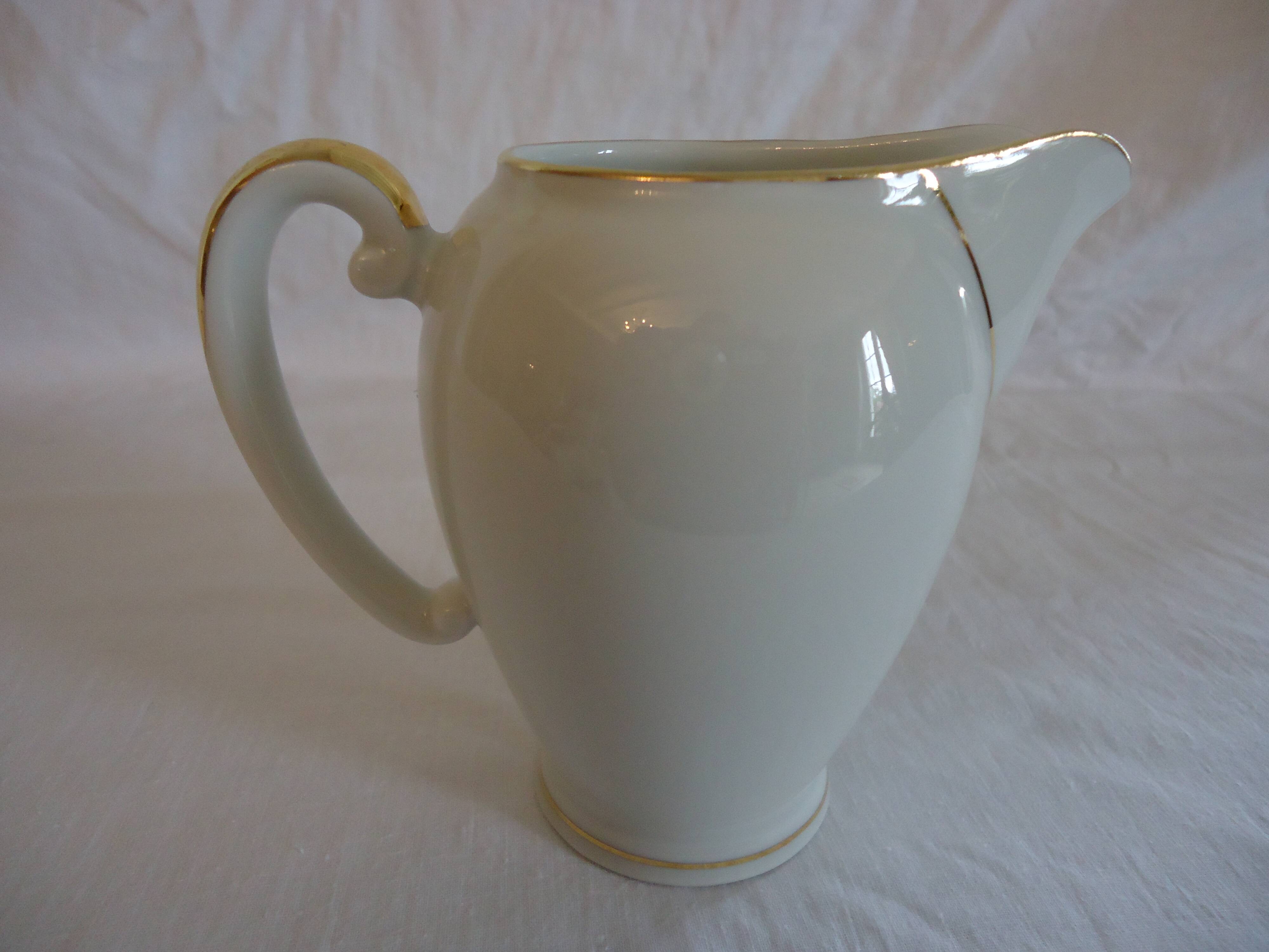Limoges porcelain milk jug creamer