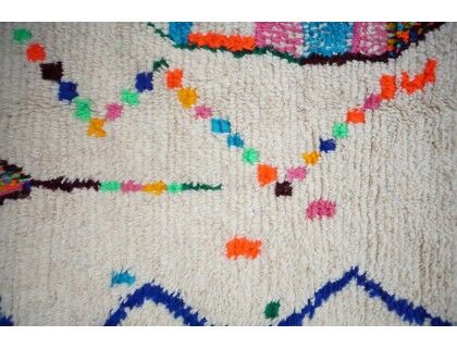 Colorful Berber carpet 245 x 150cm