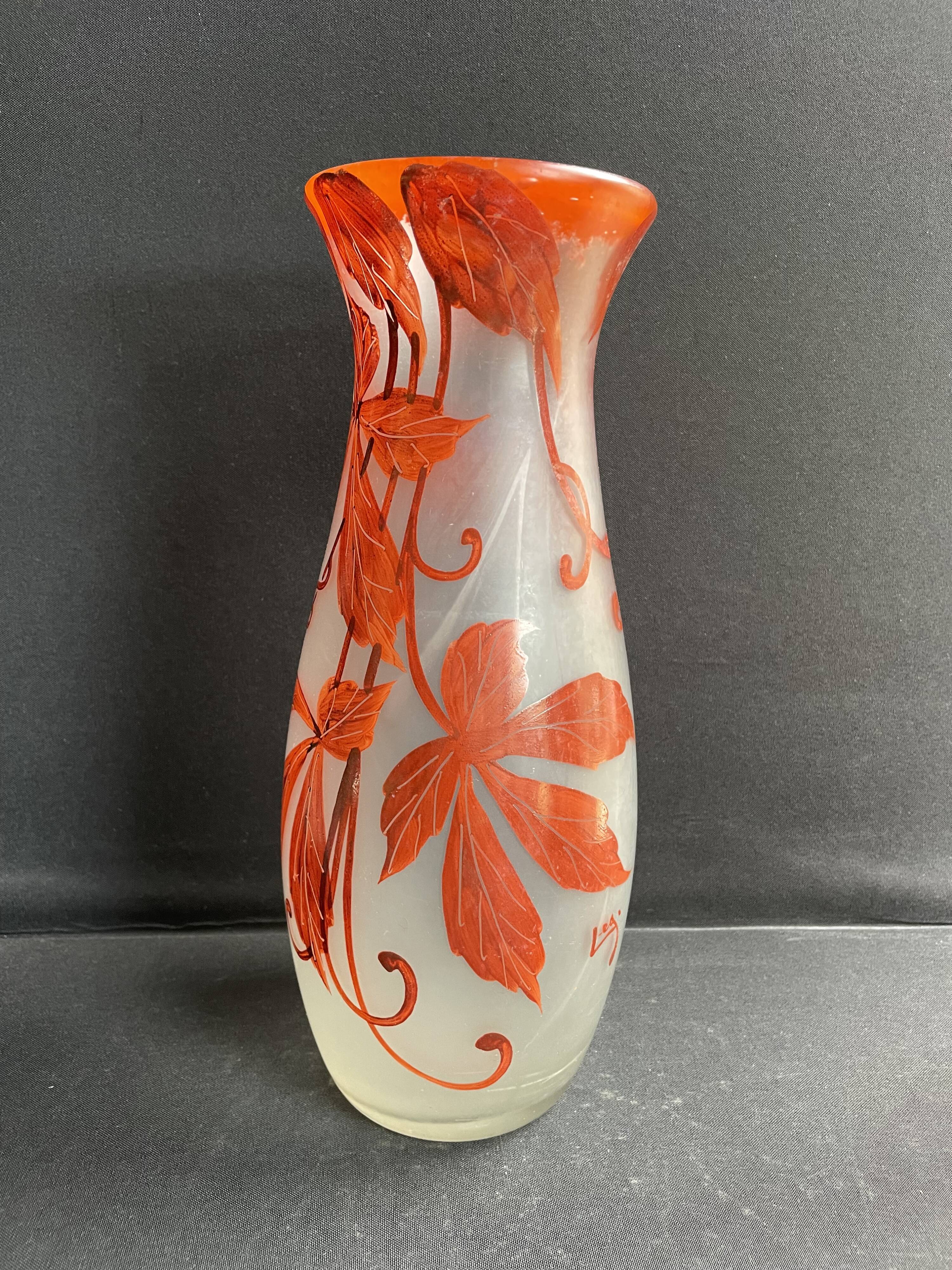 FT Legras vase signed – Art Nouveau