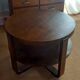 Double top round side table