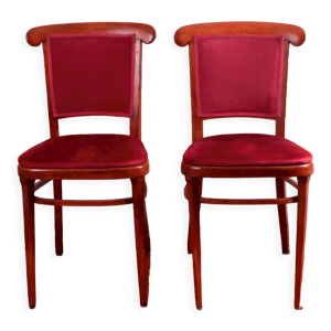 Paire de chaises fischel