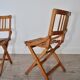 Mid-Century folding chairs for children by Fratelli Reguitti, Italy, set of 2