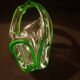 Crystal ashtray bowl in Murano style