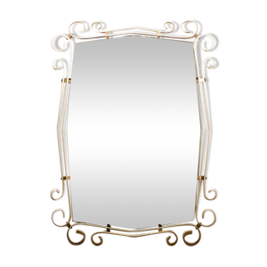 Mirror free form gilded