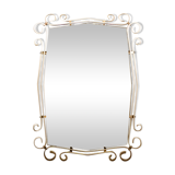 Mirror free form gilded