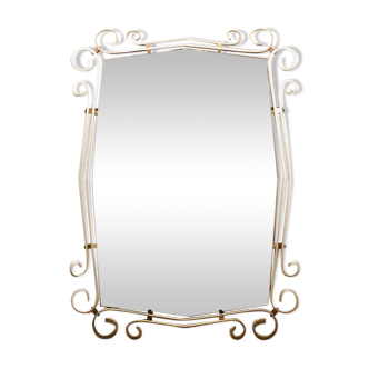 Mirror free form gilded