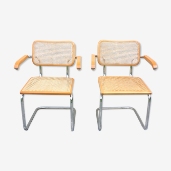 Armchairs B64 Marcel Breuer made in Italy