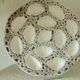 Vintage Vallauris Fat Lava ceramic oyster plate dish