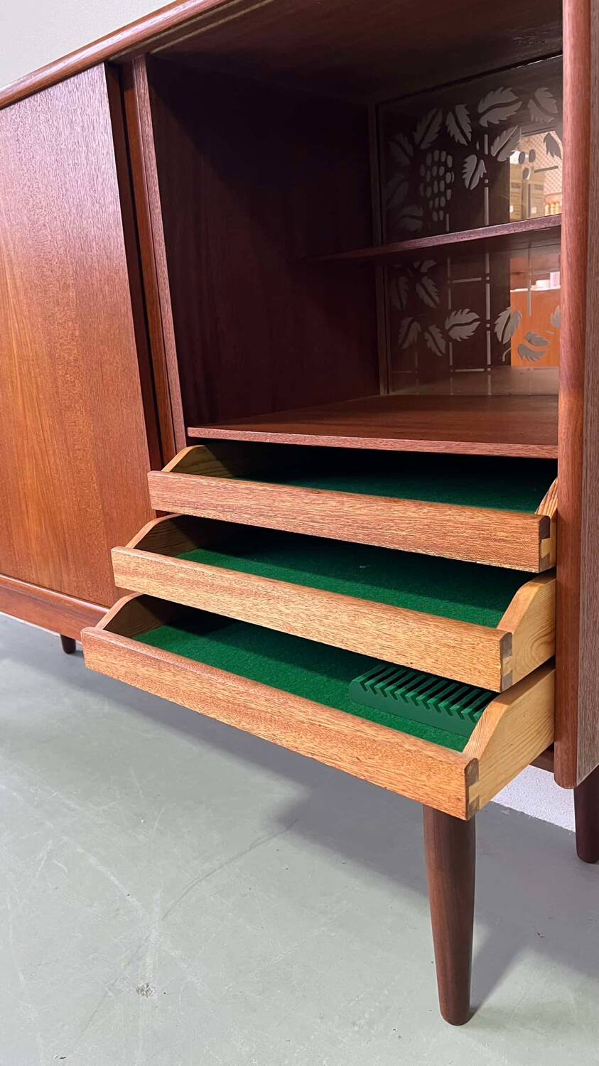 Vintage highboard teak Danish design