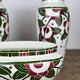 Art Deco - Lunéville mantelpiece set with vases and planter