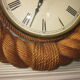 Vintage rope clock