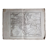 Map of the Parthian Empire from the Atlas of the History of the Emperors of 1819, 48 x 34 cm