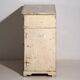 Ancienne commode blanche à deux portes (vers 1920)