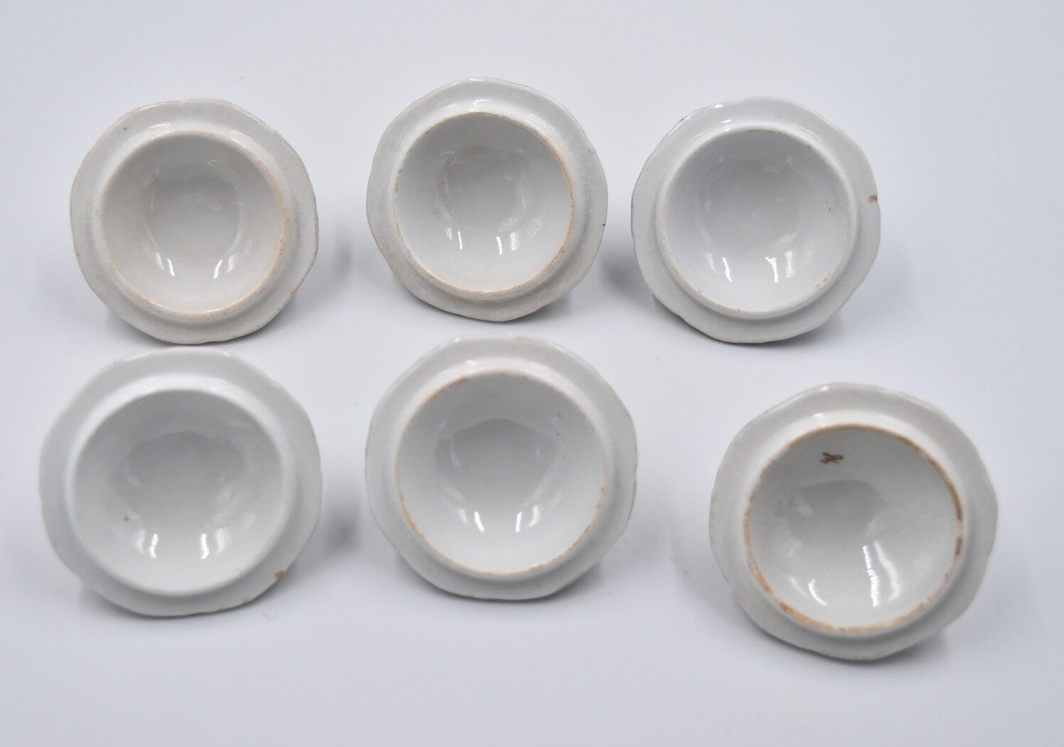 Service a cream Sarreguemines montmorency uc 6 pots 1 tray