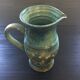 Pitcher blue green decoration peas