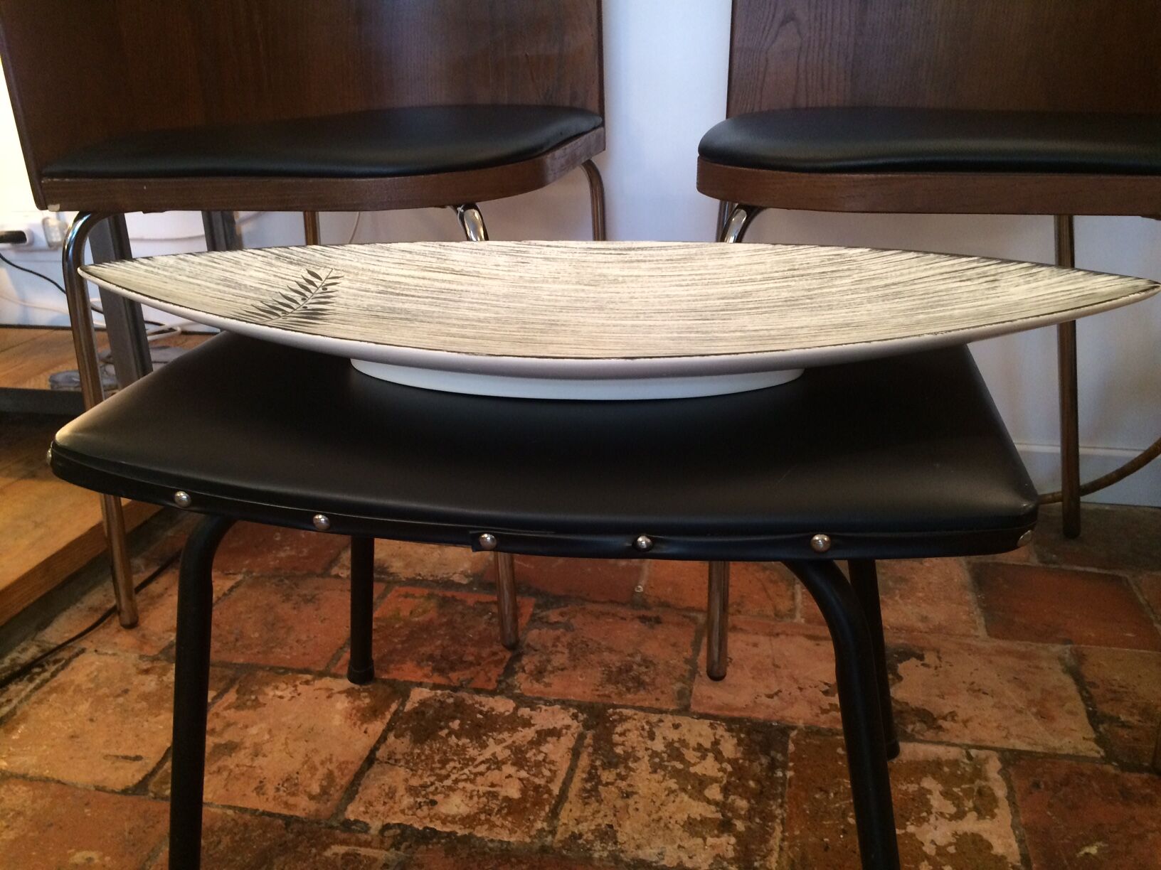 Very large ceramic dish