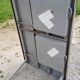 Bureau en métal des années 50 de la poste