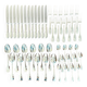 Christofle Cluny, cutlery set of 48 pieces in like-new condition.