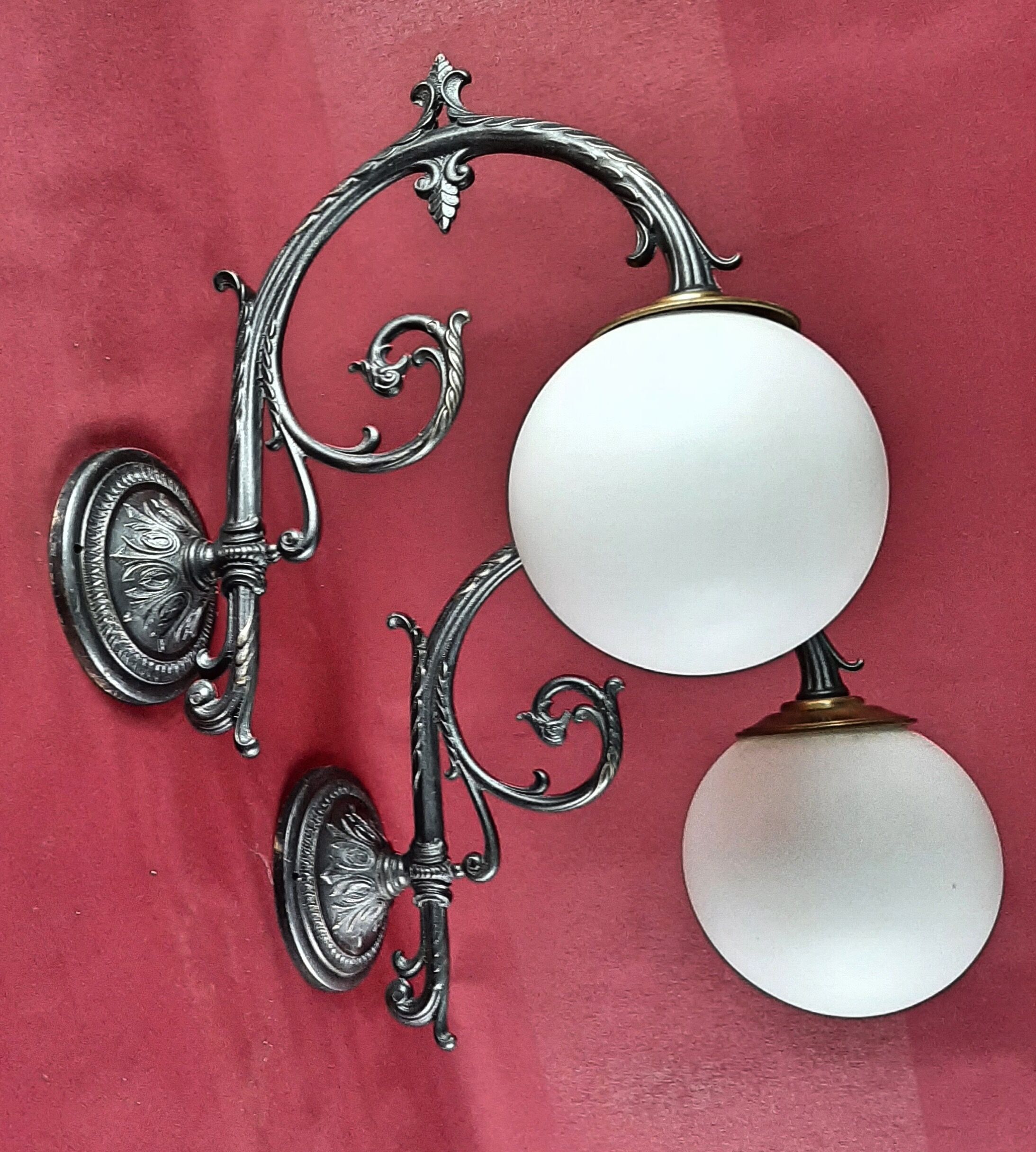 Pair of wall lamps