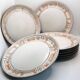 Set of 8 plates, 5 desserts and 3 hollow collection Maille de Niderviller