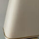 Hollywood Regency lamp in metal and brass from the 70s.