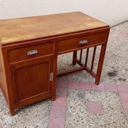 Old vintage wooden desk