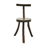 Chaise brutaliste vintage