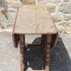 Table gate leg drop leaf XVIII table abattants