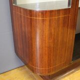 showcase Art deco rosewood