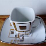 Vintage art deco cup and saucer